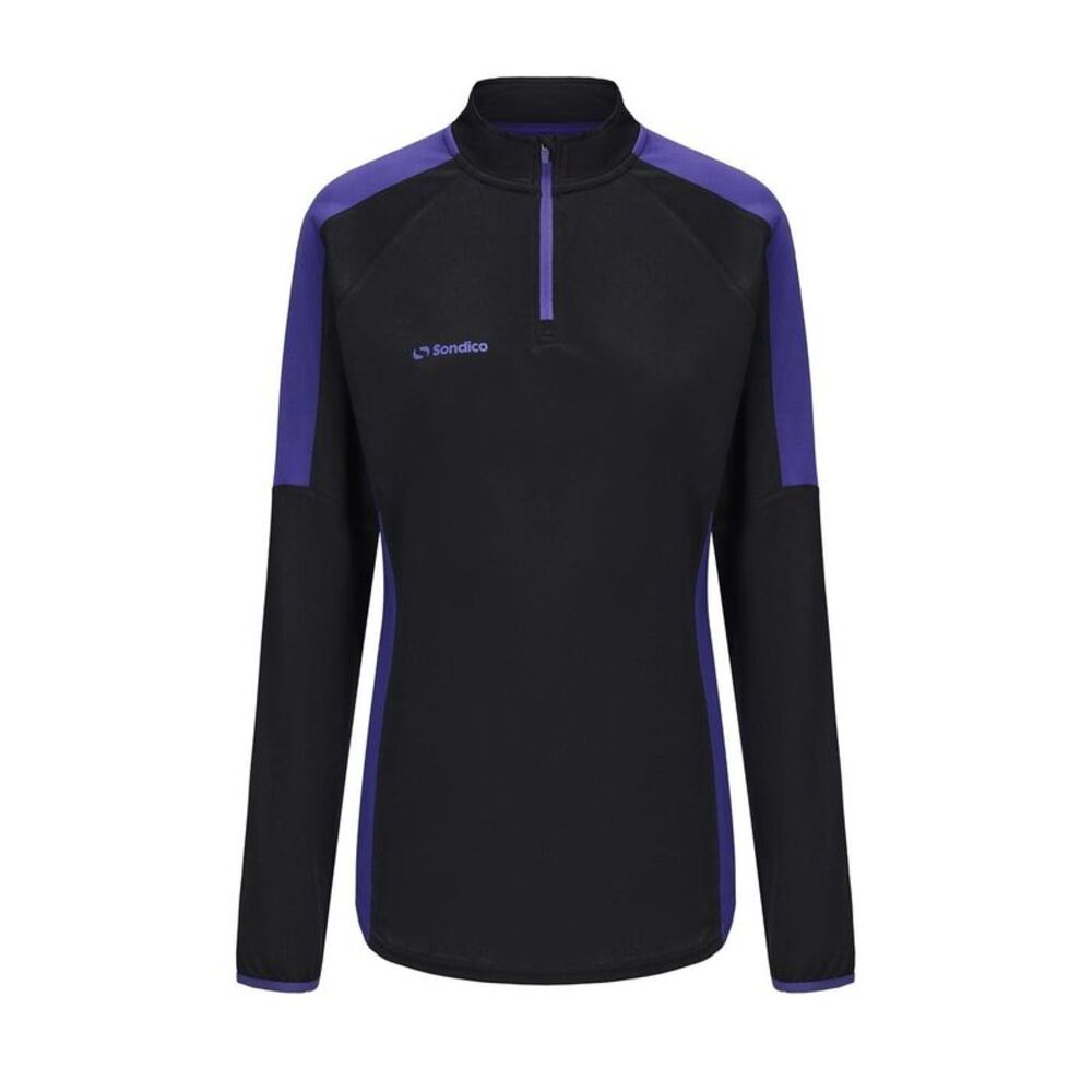 Sondico Womens/Ladies Logo Drill Top / Black